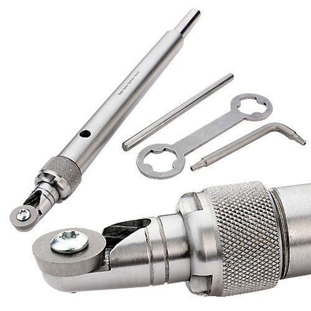Robert Sorby TurnMaster Wood Turning Tool - 3 Tungsten Carbide Cutters (Round, Detail, Square)