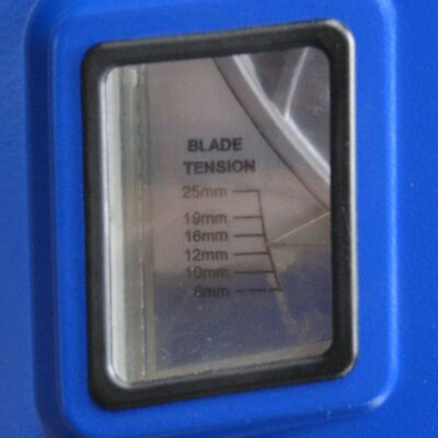 Window To Blade Tension Indicator