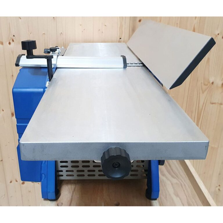 Charnwood PT250 Infeed Table Planing Depth Adjustment