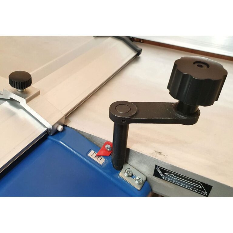 Charnwood PT250 Crank Handle To Adjust Thicknessing Depth
